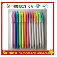 Click Gel Pen with Colorful Color